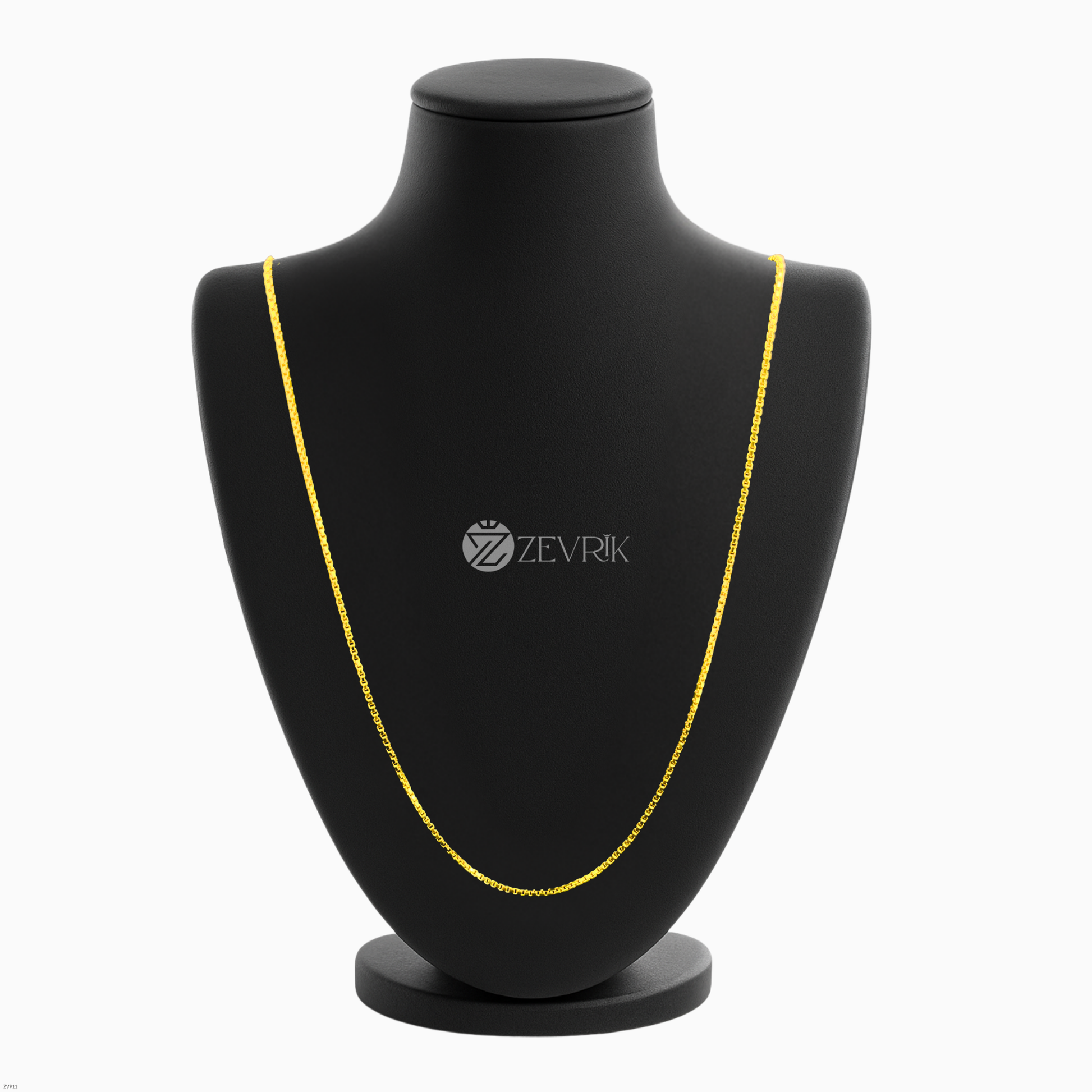 Elegant Daily Wear Sleek Gold Plated Imitation Chain for Men & Women (30 Inch) - Zevrik