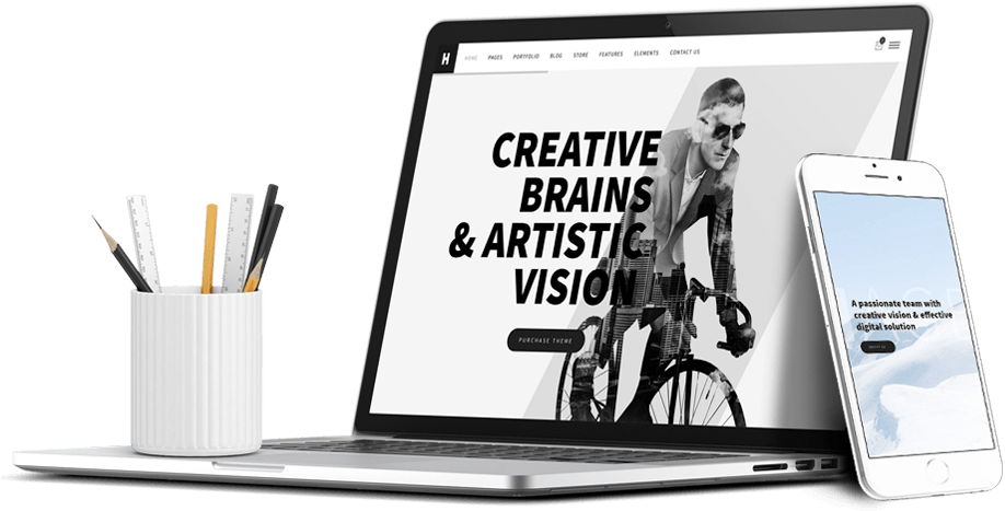 Digital marketing homepage design by Shubham Kushwaha