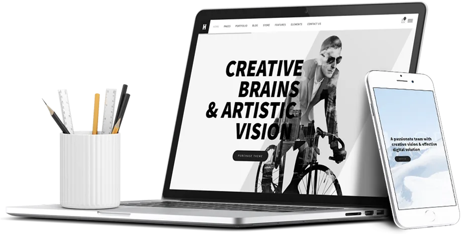 Digital marketing homepage design by Shubham Kushwaha